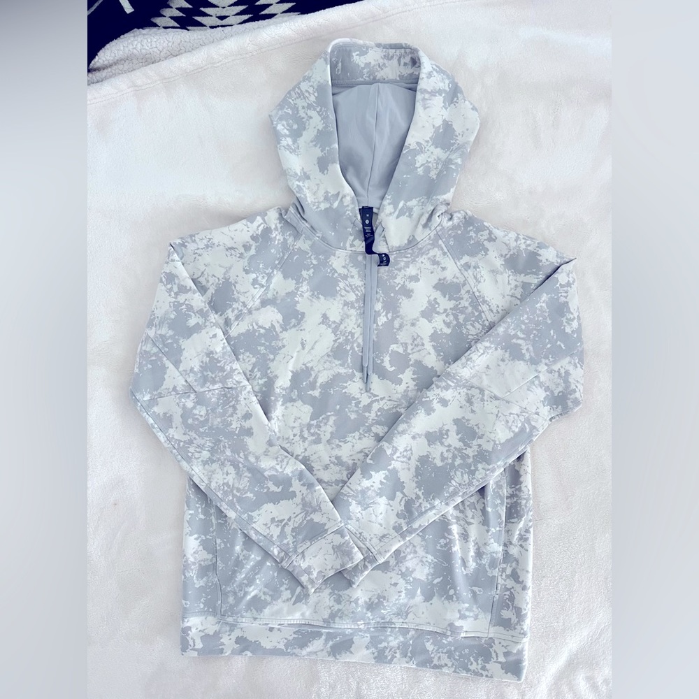 Lululemon hoodie, size M, grey, very warm, tunic length